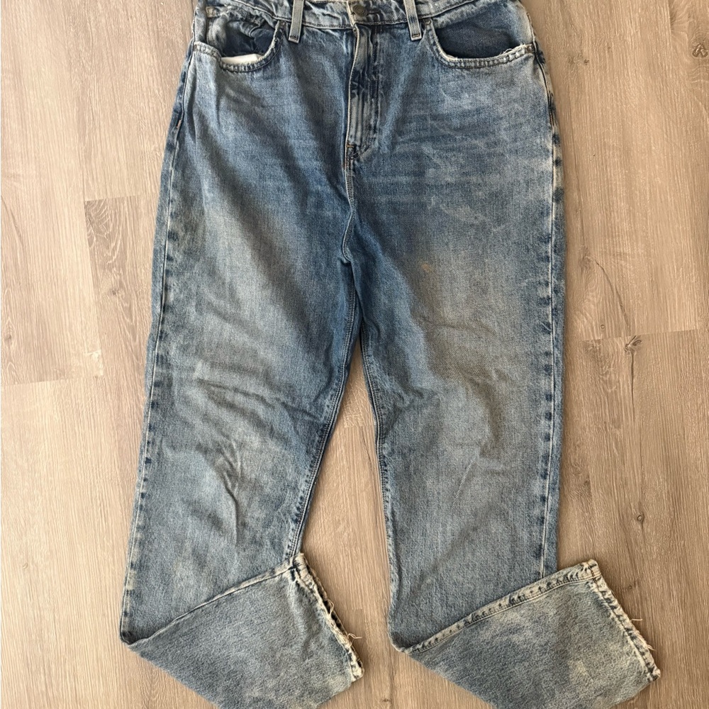 Hudson Jeans Elly Taper High Waisted Light Blue Denim Jeans 29